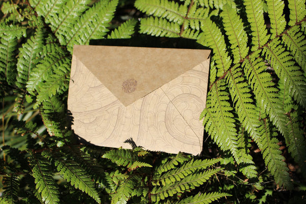 KOHA envelopes - Whakarare Kōura 5 Pack